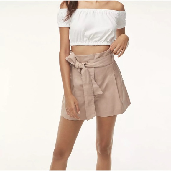 Aritzia Pants - Aritzia Wilfred linen high waist shorts
